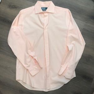 Orange Polo Sport Shirt Button down